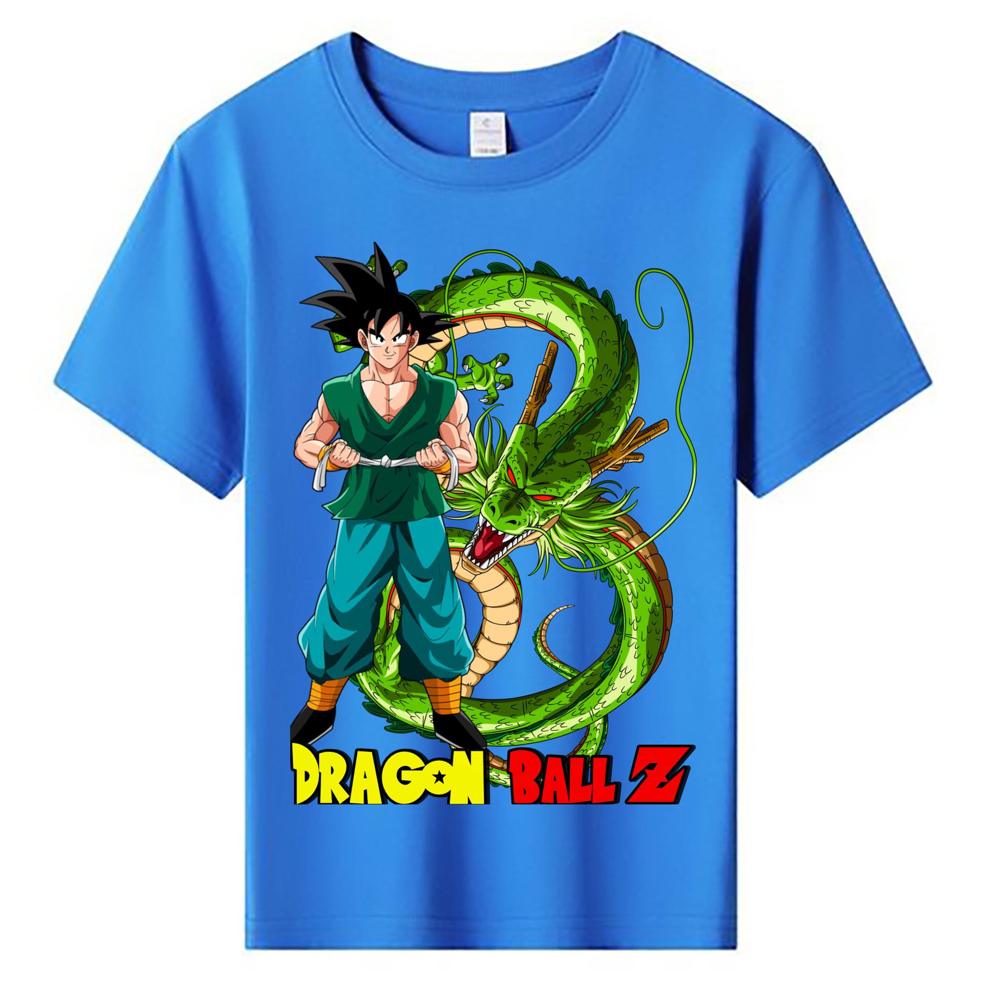 （画像用） ドラゴンボール 孫悟空（そん ごくう）Son Goku カカロット DRAGON BALL Kakarotto 綿100％キッズTシャツ（フロントプリント）